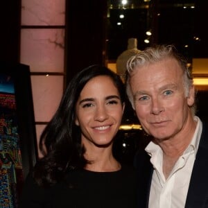 Exclusif - Franck Dubosc et sa femme Danièle - Gala des "Sauveteurs Sans Frontières" à l'hôtel du Collectionneur à Paris le 20 mars 2017. © Rachid Bellak/Bestimage