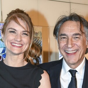 Pascale Louange et son mari Richard Berry lors du gala d'Enfance Majuscule donné au profit de l'enfance maltraitée à la salle Gaveau à Paris, France, le 20 mars 2017. © Pierre Perusseau/Bestimage