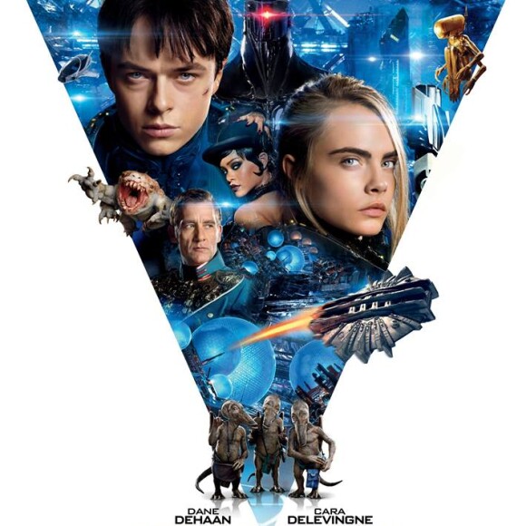 "Valérian et la Cité des Mille Planètes", en salles le 26 juillet 2017.