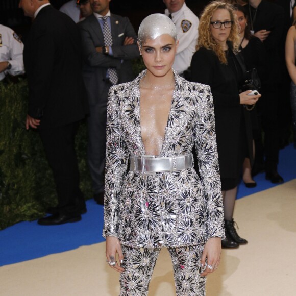 Cara Delevingne - Met Gala 2017 à New York, le 1er mai 2017.