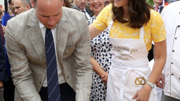 Kate Middleton, solaire, bat William aux bretzels, il se venge à coups de rames