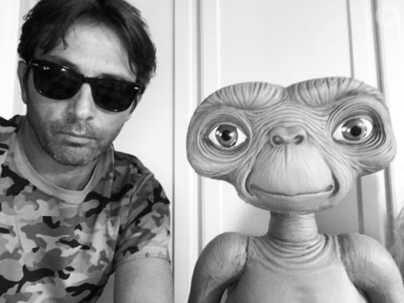 Sébastien Roch et E.T, le 20 juillet 2017 à Nashville.