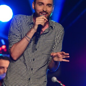 Exclusif - Christophe Willem - Concert caritatif "Urgence Tchétchénie" pour venir en aide à la communauté homosexuelle persécutée depuis des mois en Tchétchénie au Palace à Paris. Le 19 juin 2017 © Giancarlo Gorassini / Bestimage