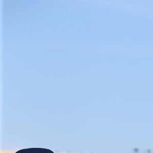 Le président de la République Emmanuel Macron en visite à la base aérienne 125 d'Istres, le 20 juillet 2017. © Dominique Jacovides/Bestimage