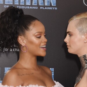 Rihanna et Cara Delevingne à Los Angeles, le 17 juillet 2017