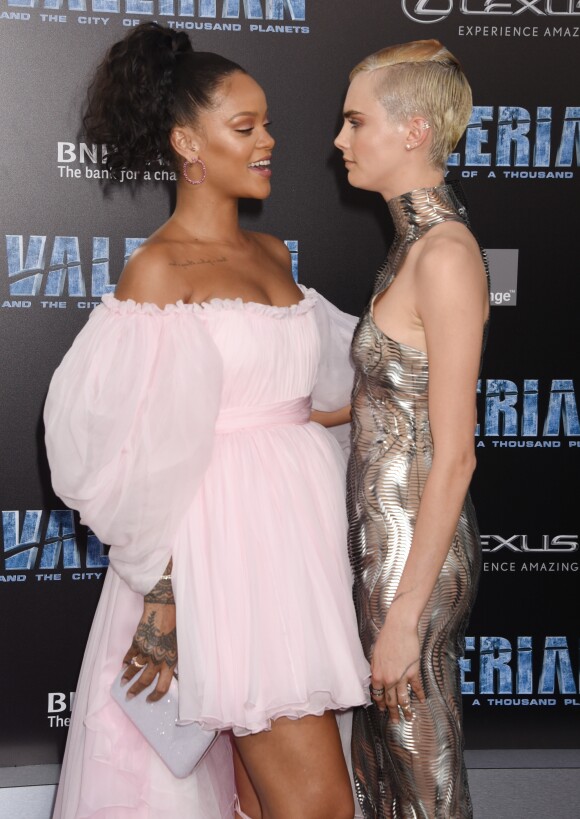 Rihanna et Cara Delevingne à Los Angeles, le 17 juillet 2017