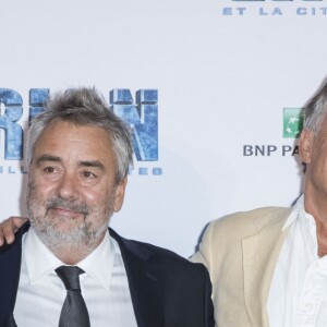 Guest, Luc Besson, Benoît Jacquot et Alain Chabat - Avant-première du film "Valérian et la Cité des mille planètes" de L. Besson à la Cité du Cinéma à Saint-Denis, le 25 juillet 2017. © Olivier Borde/Bestimage