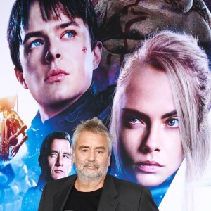 Luc Besson à la première de "Valérian et la Cité des milles planètes" à Berlin, le 19 juillet 2017.