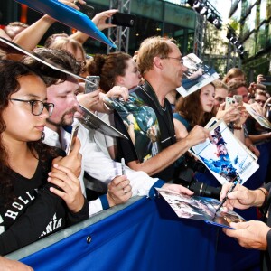 Luc Besson à la première de "Valérian et la Cité des milles planètes" à Berlin, le 19 juillet 2017.