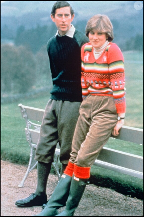 Le Prince Charles et la Princesse Diana en 1980.