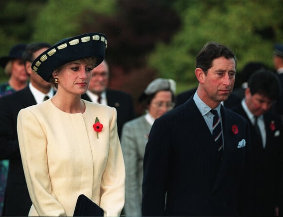 La princesse Diana et le prince Charles en visite officielle en Corée du Sud en novembre 1992.