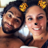 Jesta et Benoît en vacances en famille au Cambodge. Ils célèbrent leurs 9 mois d'amour. Mai 2017.