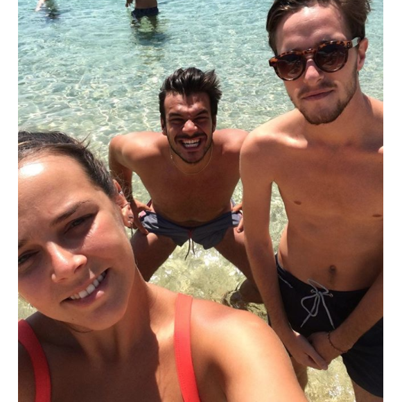 Pauline Ducruet et Maxime Giaccardi lors de leur séjour à Mykonos en août 2016, photo Instagram.