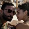 Nabilla et Thomas Vergara toujours aussi amoureux lors de leurs vacances à Mykonos, en Grèce, en août 2017.