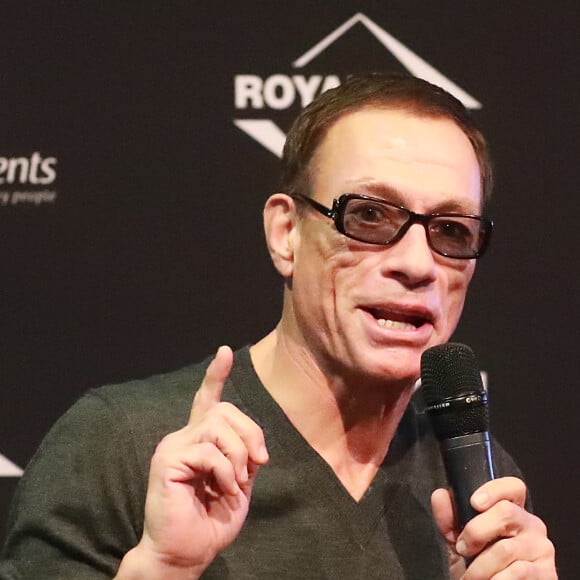 Jean-Claude Van Damme lors d'une conférence de presse à Sydney, le 22 août 2016.