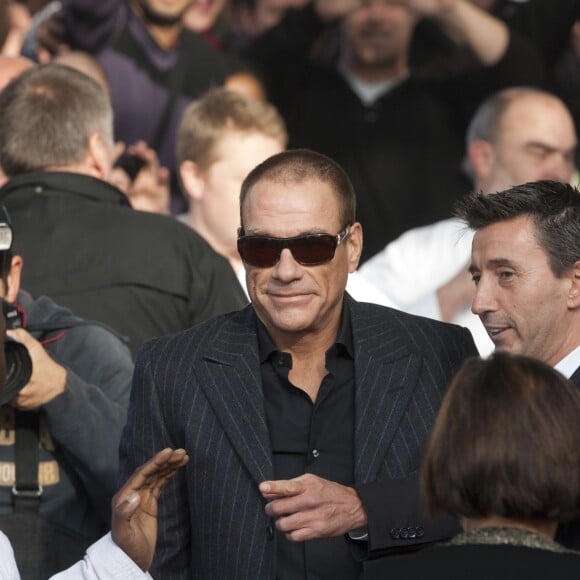 Jean Claude Van Damme à Anderlecht, Bruxelles en Belgique le 21 Octobre 2012.
