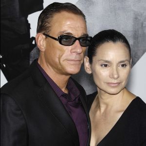 Jean-Claude Van Damme et Gladys Portugues à Los Angeles le 15/08/2012.