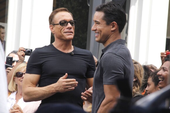 Jean Claude Van Damme à Los Angeles, le 16 août 2012.