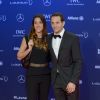 Renaud Lavillenie et sa compagne Anaïs Poumarat - Soirée des Laureus World Sport Awards 2017 à Monaco le 14 février 2017. © Michael Alesi/Bestimage
