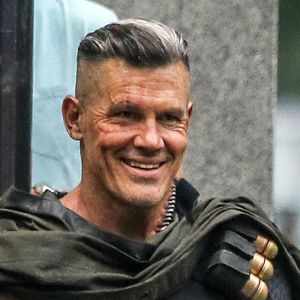 Josh Brolin sur le tournage du film "Deadpool 2" à Vancouver. Le 7 août 2017