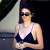 Exclusif - Kendall Jenner rend visite à une amie à Beverly Hills, le 14 juillet 2017