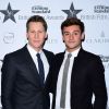 Tom Daley et Dustin Lance Black à la soirée Evening Standard Film Awards à Londres, le 8 décembre 2016