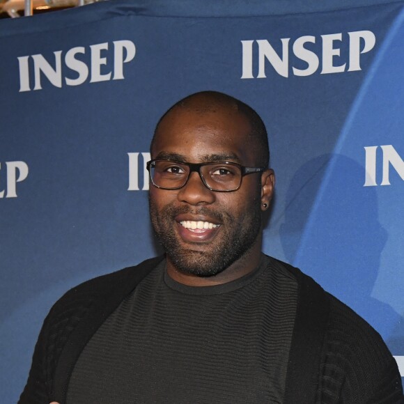 Teddy Riner - Soirée des Champions à l'INSEP à Paris le 7 décembre 2016. L'Institut national du sport, de l'expertise et de la performance récompense tous les médaillés mondiaux et olympiques 2016 lors d'une grande soirée à la salle Maigrot. © Pierre Perusseau/Bestimage