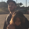 Jérémy Chatelain et sa fille Annily, le 29 juillet 2017 aux Etats-Unis.