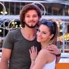 Rayane Bensetti et sa compagne Denitsa Ikonomova - Lancement de la nouvelle Seat Ibiza Place de la Fontaine aux Lions sur le parvis de la Villette à Paris le 21 juin 2017.