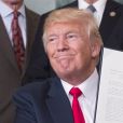 Le président américain Donald Trump à la Maison Blanche, le 14 août 2017