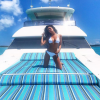 Brittany Furlan sur un yacht lors de son séjour aux Bahamas avec Tommy Lee en août 2017, photo Instagram.
