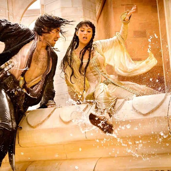 Gemma Arterton et Jake Gyllenhaal dans "Prince of persia : Les Sables du temps", en 2010.