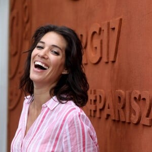 Laurie Cholewa - Les célébrités au village des internationaux de tennis de Roland Garros à Paris le 4 juin 2017. © Dominique Jacovides-Cyril Moreau/Bestimage