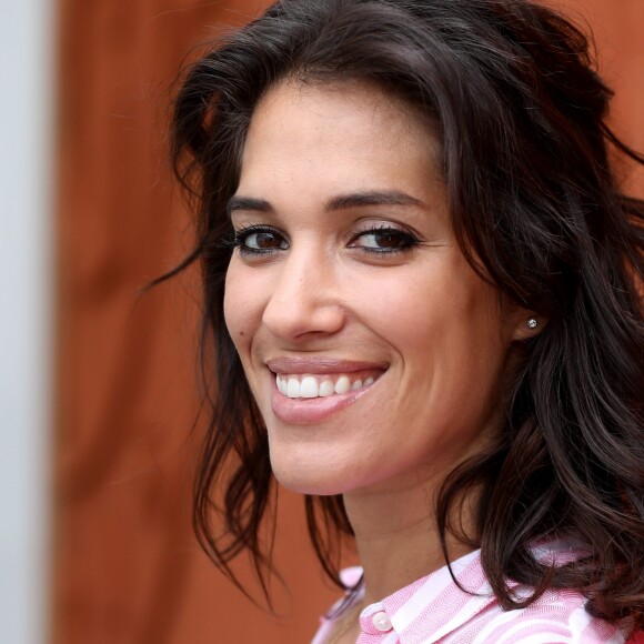 Laurie Cholewa - Les célébrités au village des internationaux de tennis de Roland Garros à Paris le 4 juin 2017. © Dominique Jacovides-Cyril Moreau/Bestimage