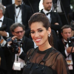 Laurie Cholewa à la montée des marches du film "D'Après Une Histoire Vraie" lors du 70e Festival International du Film de Cannes, le 27 mai 2017. © Denis Guignebourg/Bestimage