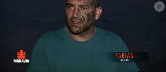 Fabian - "Koh-Lanta Fidji", le 1er septembre 2017 sur TF1.