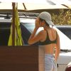 Kendall Jenner et Blake Griffin ont déjeuné au restaurant Soho Beach House à Malibu, le 1er septembre 2017.
