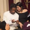 Exclusif - Kendall Jenner et A$AP Rocky à la boîte de nuit "Héritage" à Paris, le 24 janvier 2017. © Rachid Bellak/Bestimage