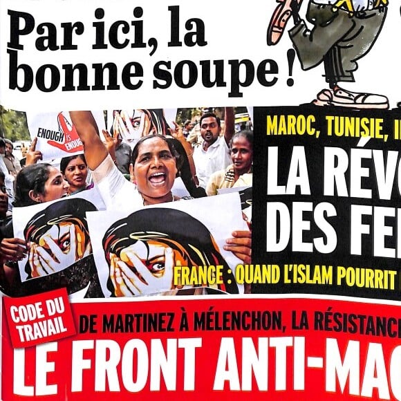 Magazine Marianne en koisques le 1er septembre 2017.