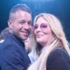 Exclusif - Prix Spécial - Loana Petrucciani (marraine 2017 de "Soupe En Scène") et son compagnon Phil Storm à la soirée "Soupe En Scène" au Cirque Pinder à Lyon, France, le 12 avril 2017. © Agence/Bestimage