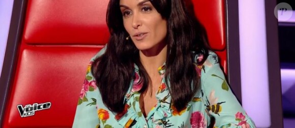 Jenifer, coach dans "The Voice Kids 4" (TF1), numéro diffusé le 9 septembre 2017.