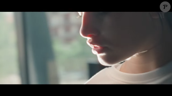 Thylane Blondeau dans "Thylane" écrit et réalisé par NP Novak, été 2017. (capture d'écran)