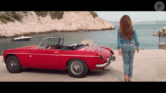 Thylane Blondeau dans "Thylane" écrit et réalisé par NP Novak, été 2017. (capture d'écran)