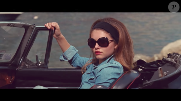 Thylane Blondeau dans "Thylane" écrit et réalisé par NP Novak, été 2017. (capture d'écran)