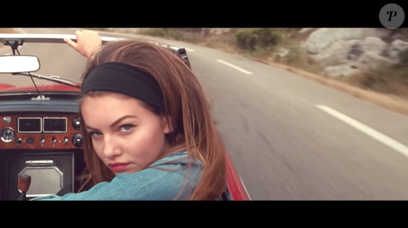 Thylane Blondeau dans "Thylane" écrit et réalisé par NP Novak, été 2017. (capture d'écran)