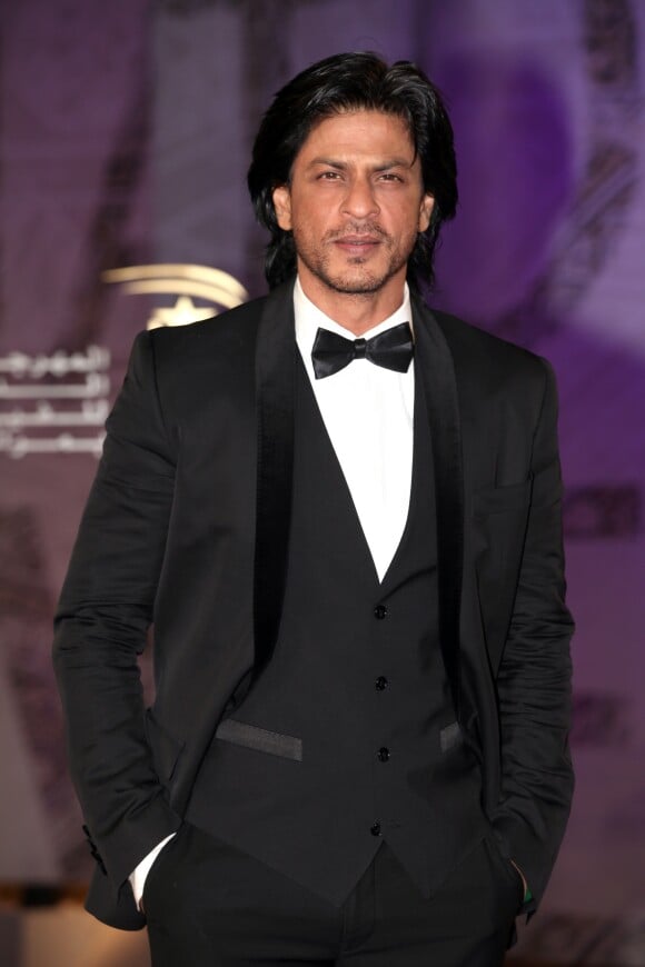 Shahrukh Khan (Shah Rukh Khan) lors de l'ouverture du Festival du film de Marrakech le 2 décembre 2011