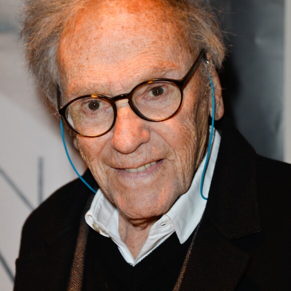Jean-Louis Trintignant - People à la projection du film "Un homme et une femme" en version restaurée, pour fêter les 50 ans du film ainsi que les 13 ans de Sophie Dulac Distribution au cinéma L'Arlequin, à Paris, le 6 novembre 2016. © Coadic Guirec/Bestimage P