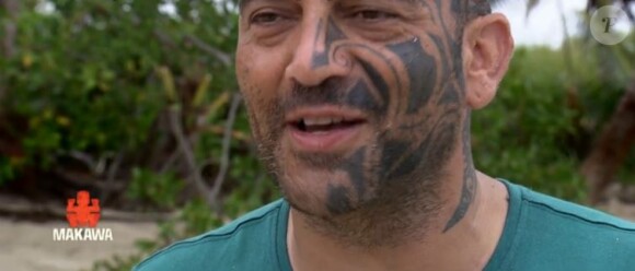 Fabian dans "Koh-Lanta Fidji", sur TF1 le 8 septembre 2017.