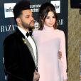 Selena Gomez et The Weeknd assistent à la soirée "Harper's Bazaar Icons by Carine Roitfeld" organisée au Plaza Hotel de New York, le 8 septembre 2017.