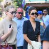 Selena Gomez fait du shopping dans le quartier de Soho avec des amis à, New York, le 5 septembre 2017.